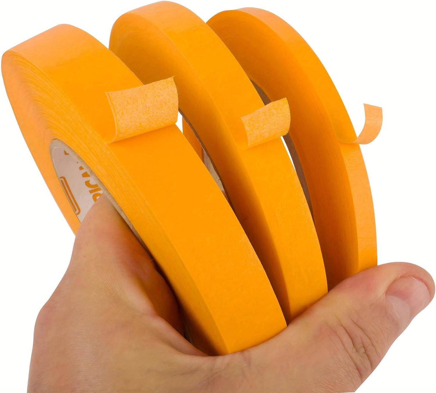 3-Pack PVC Guitar Fretboard Masking Tape - Protection & Maintenance Accessory for Guitar and Bass, No Residue