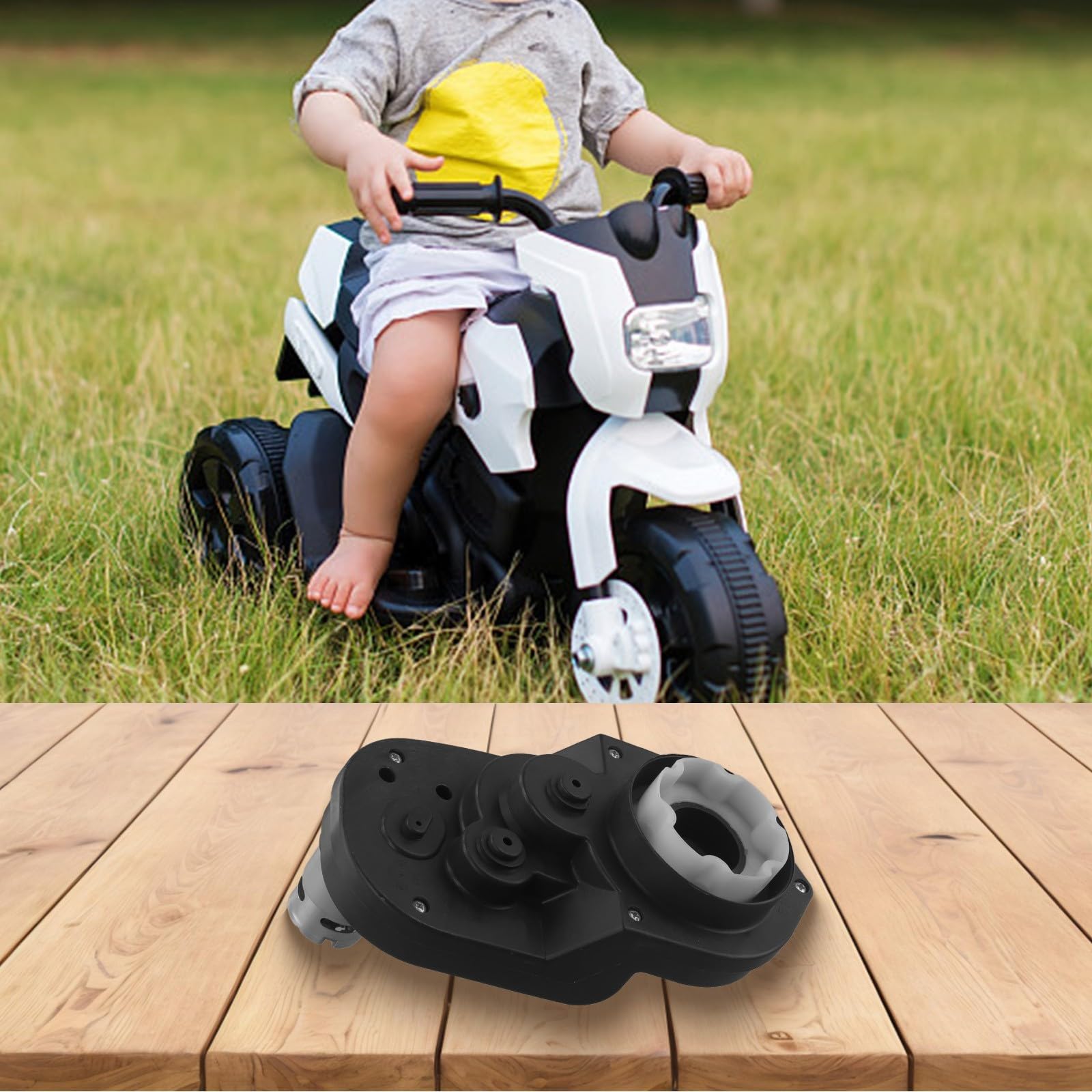 Boîte de vitesses de moteur à grande vitesse, accessoires de voiture électrique, moteur électrique avec boîte de vitesses, 24 V RS555 (18 000 tr/min)