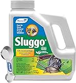 Monterey Sluggo Snail & Slug Killer Bundled with Measuring Spoon - OMRI Listed for Organic Gardening - Wildlife and Pet Friendly - 2.5 lb jug