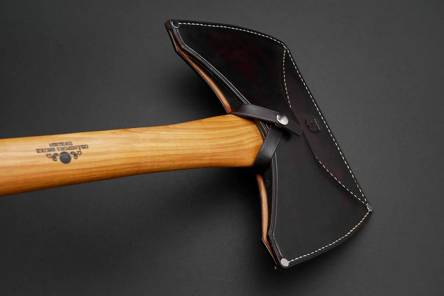 Review Outdoor Gear Axe Sheath/Mask/Cover for The Gransfors Bruks Double Bit Axe