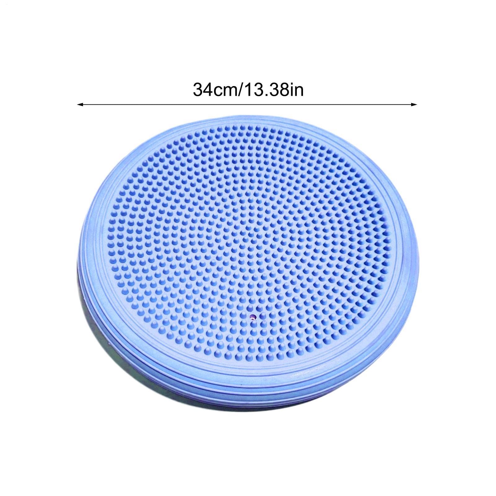 Fitness Balance Pad, Balance Disc - Cuscino da Massaggio Gonfiabile - Bolla Portatile Con Pompa Di Gonfiaggio, Tappetino Gonfiabile Antiscivolo Nucleo Forza