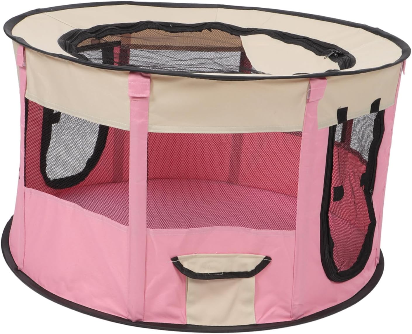 Folding Pet Playpen Multi Functional Indoor Pet Tent for Dogs and Cats Secure Enclosed Structure for Breeding and Play Space Saving Design