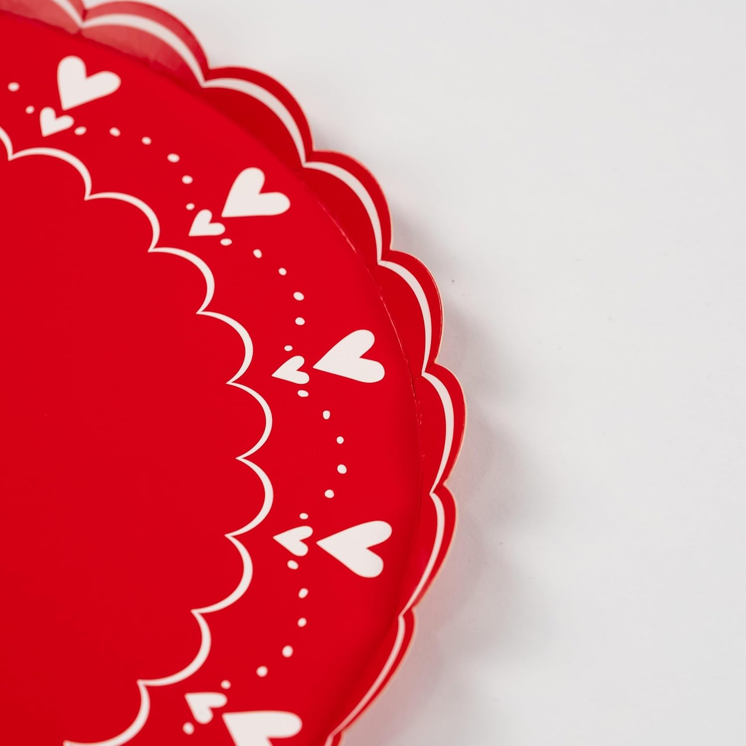 Gatherings by CP From the Heart Decorative Dinner Plates for Showers 8 Pack