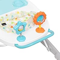 Vista 6 de Smart Steps by Baby Trend Dine N' Play - Andador de alimentación 3 en 1, Harmony Fun