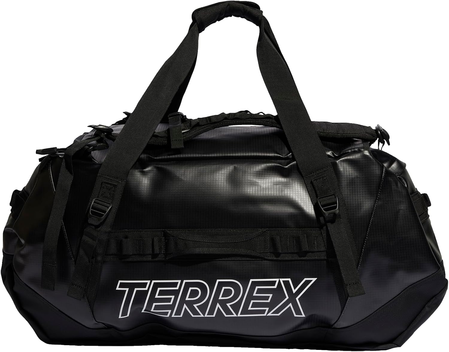 adidas unisex-adult Terrex Rain.RDY Expedition Large Duffel Bag Black/White No Size