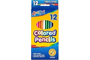 cra-z-art colored pencils, 12 count