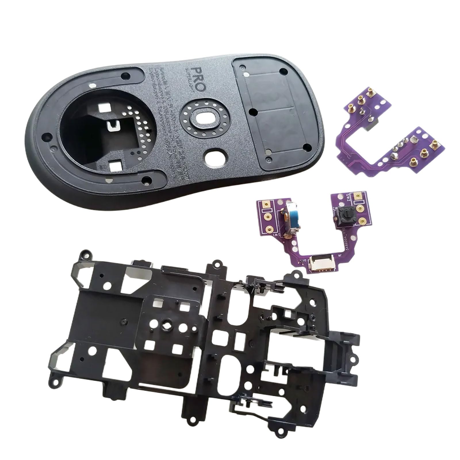 カスタムPGX グァバ杢 PMG内部機構付き Amazon.co.jp: GProX Superlight2 マウスボタンシェルケース修理パーツ
