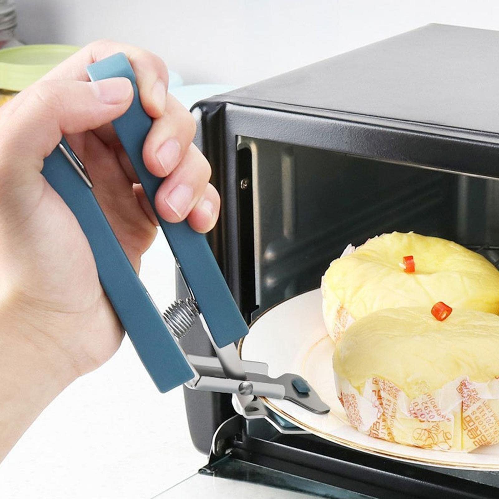 Maniglia per piastre calde | Guanti di presa per utensili da cucina | Maniglia anti-bruciatura tostapane | per pentole padelle ciotole stoviglie tostapane forno a microonde