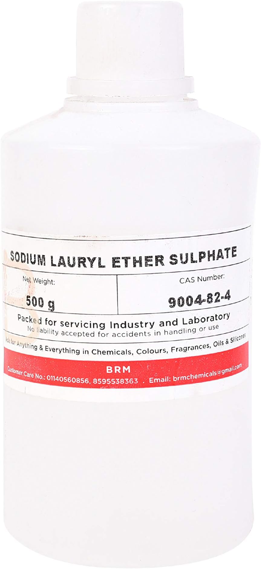 - SLES Sodium Lauryl Ether Sulphate - Soap Making Supplies, Personal Care Foaming Detergent Product and Professional Surfactant Raw Material - 500 Grams