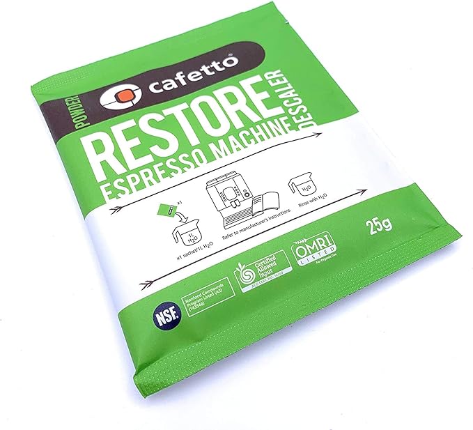 Descalcificador para cafetera espresso Cafetto Restore 4 sobres miniatura 3