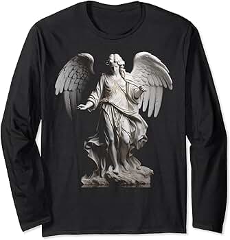 Amazon.com: Beautiful Angelic Sculpture Angel Statue Long