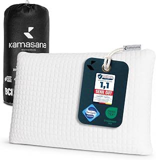 Regeneration Kopfkissen 40x60 cm, Höhe 13 cm – Orthopädisches Nackenstützkissen, Atmungsaktiv Memory Foam Kissen für Sportler, Seitenschläfer & Rückenschläfer