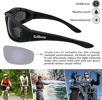 Driving Motorcycle Riding Glasses Anti-Wind Dustproof UV Protection Goggles Bicycle Sunglasses for Outdoor Sports