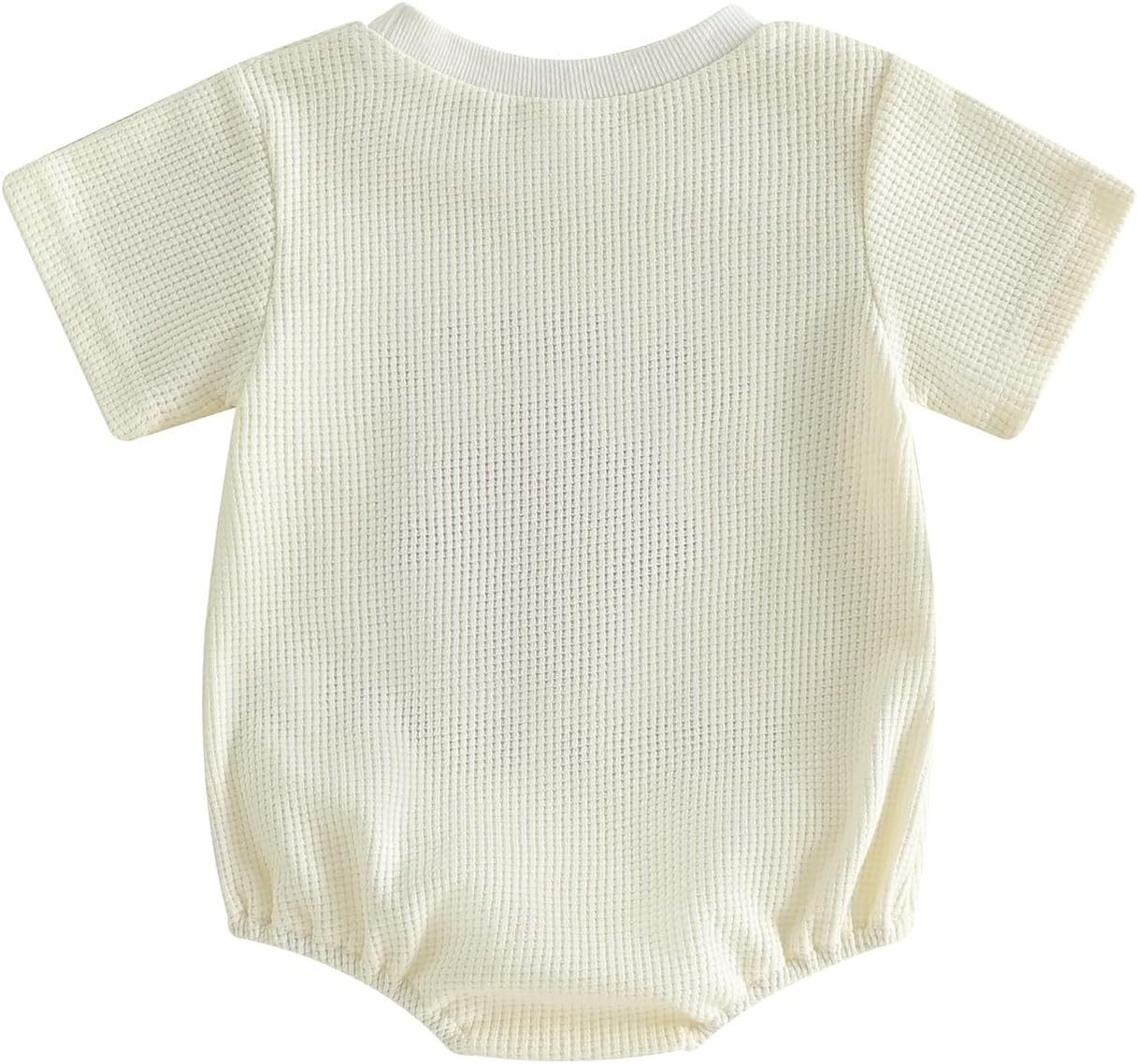 Newborn Girl Boy Mushroom Romper Shirts Infant Baby Summer Clothes Letter Embroidery Short Sleeve Bodysuit Tops