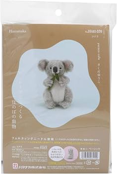 Amazon.co.jp: ハマナカ 羊毛キット フェルト羊毛でつくるほのぼの動物