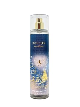 Bath and Body Fine Fragrance Mist Body Spray Pack of 1 8 FL OZ / 236 ML, Sweater Weather