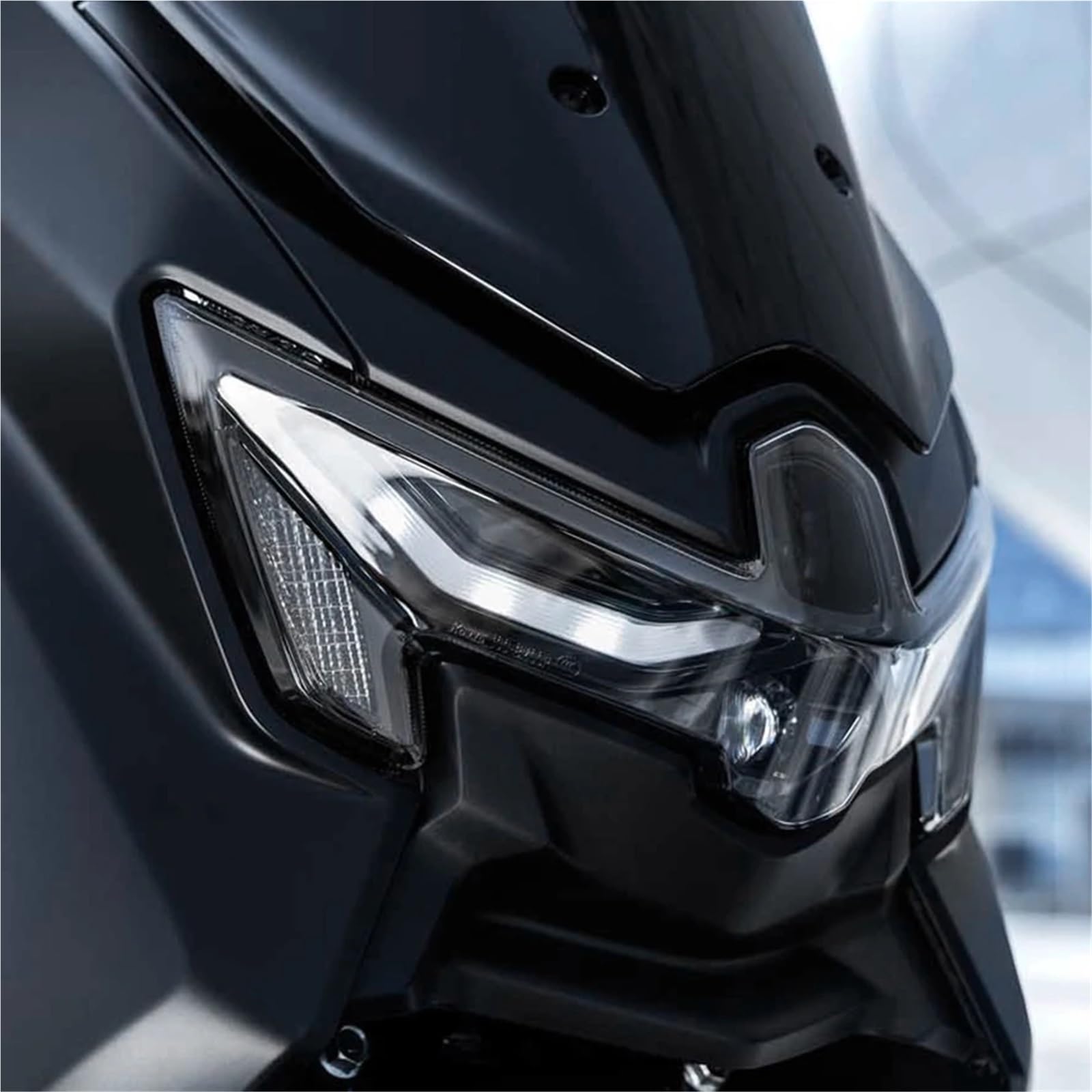 Deflector cupula Moto para NMAX 125 para NMAX 155 para Tech para MAX 2025 Accesorios Motocicleta Parabrisas Protector Deflector Carenado Frontal Deflector de Parabrisas