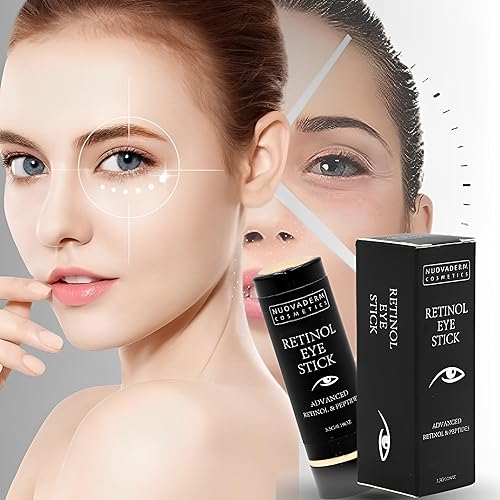 Miniatura 2 de SLT - Lápiz de ojos con retinol, crema iluminadora para ojos + péptidos, cuidado de la piel para líneas finas, arrugas, ojeras e hinchazón, gel