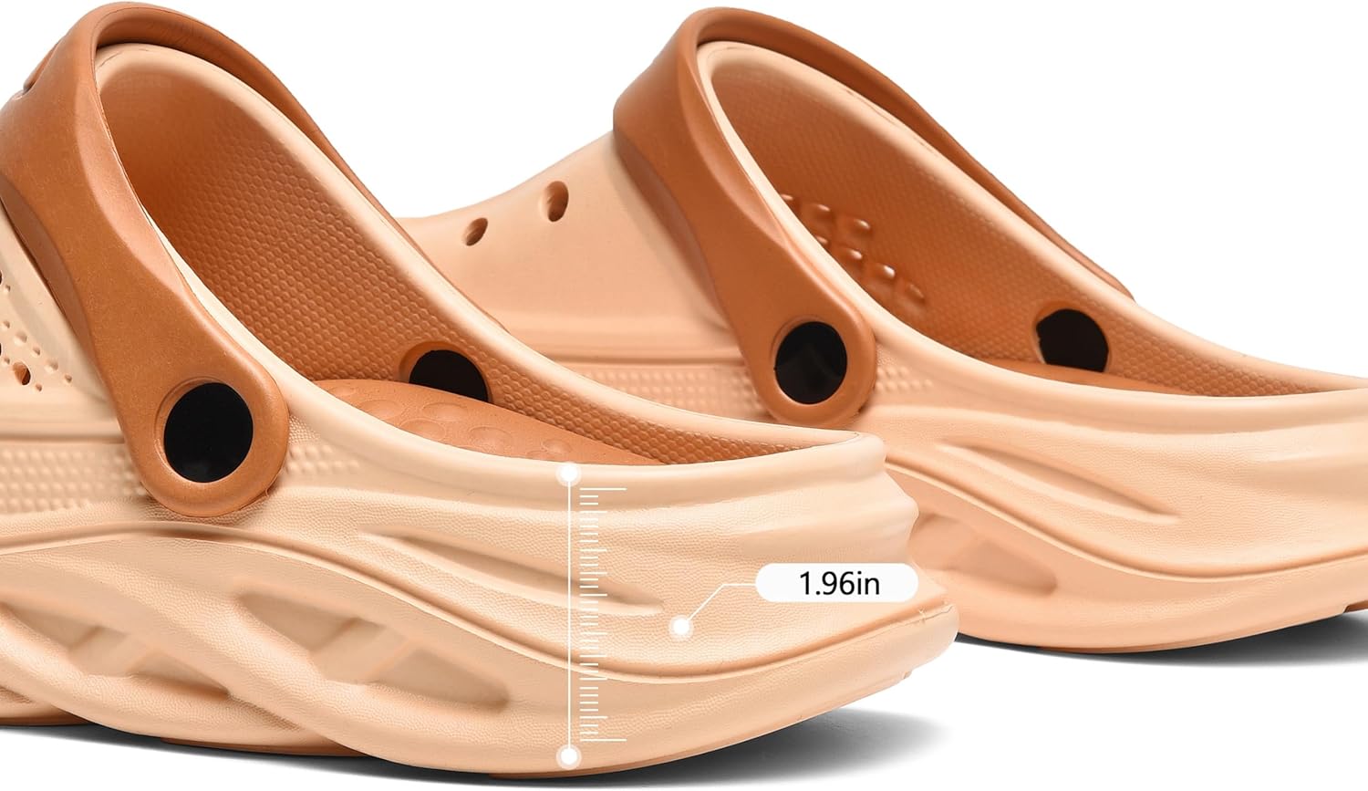 clootess Arch Support Garden Clogs Orthopedic Shoes for Women and Men Sandals Pillow Recovery Fasciitis Feet Insoles - Image 5