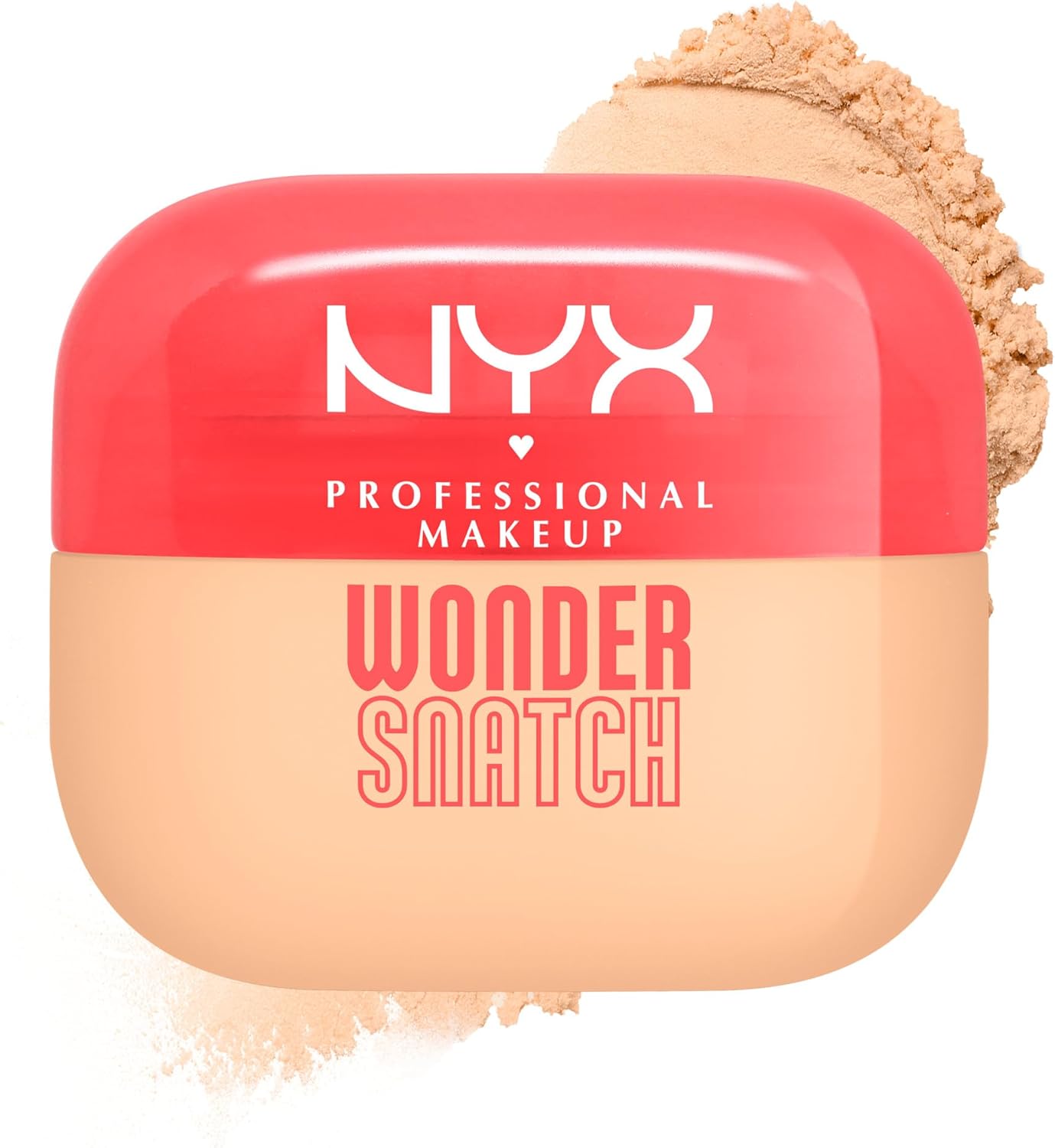 NYX Professional Makeup Wonder Snatch Powder, Lifting Loose Powder, Up to 16 HR sweat-proof & non-smudging wear, Peach Posse, 1 count