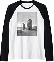 Naomi and her Daughters in Law Gustave Dore The Bible Art Raglan Baseball Tee