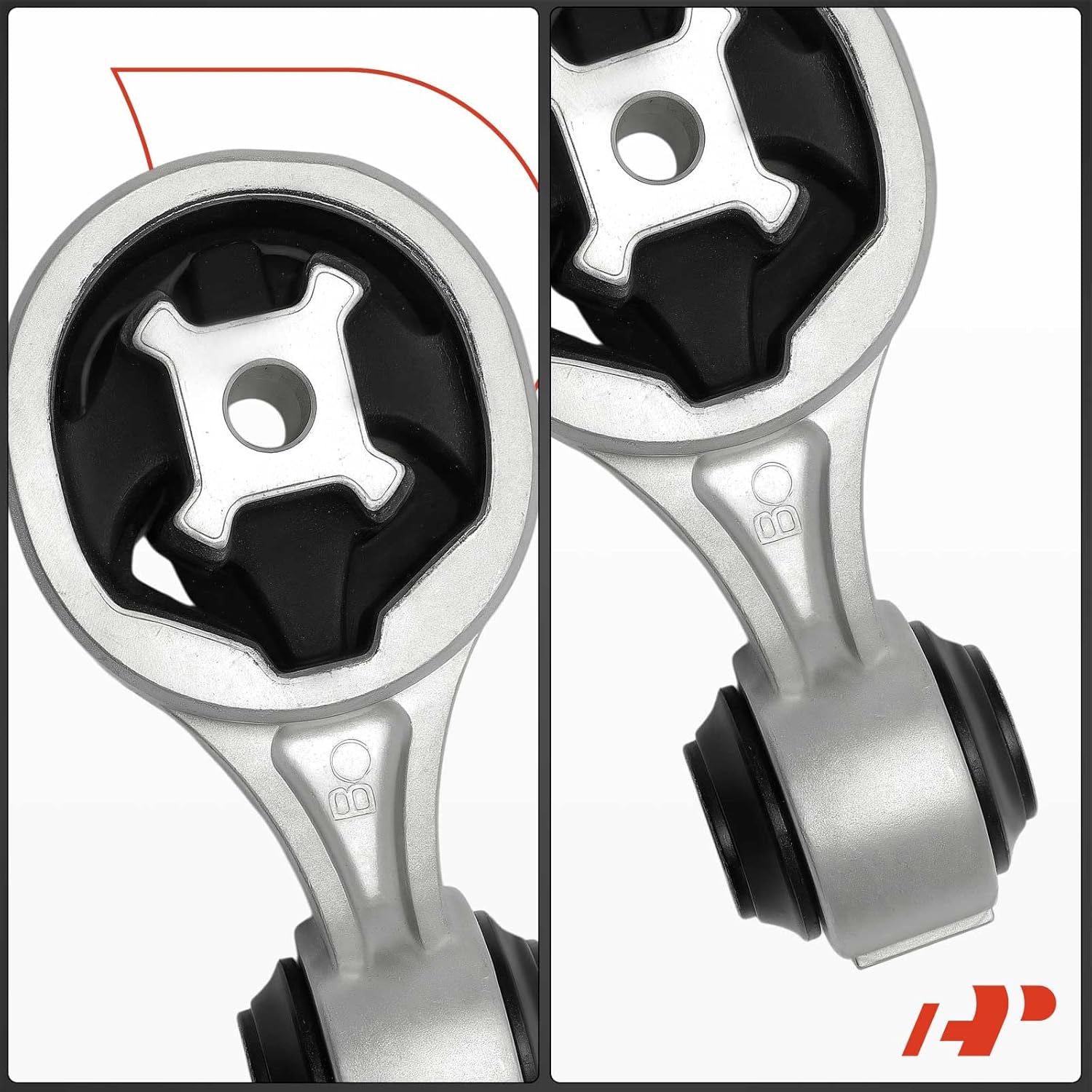 A-Premium Front Right Passenger Side Torque Strut Mount Compatible with Nissan Rogue 2014-2020, 2.5L