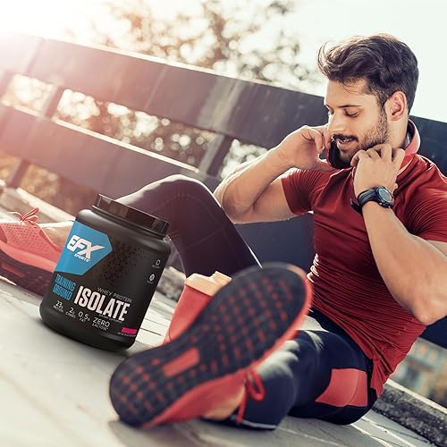 Miniatura 6 de EFX Sports Training Ground Whey Protein Isolate  Polvo de proteína ultra limpia y baja en carbohidratos  Sin lactosa  0.88 oz de proteína  24