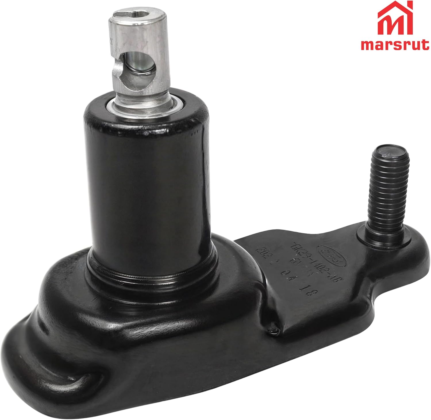 1763880 Spare Tire Carrier Bracket Mounting Anchor Fit for Ford Transit Tourneo Custom 2012-2023, for Ford Transit MK8 2014-2023 Spare Car Wheel Plate, BK21-1402-AA BK211402AA (Black)