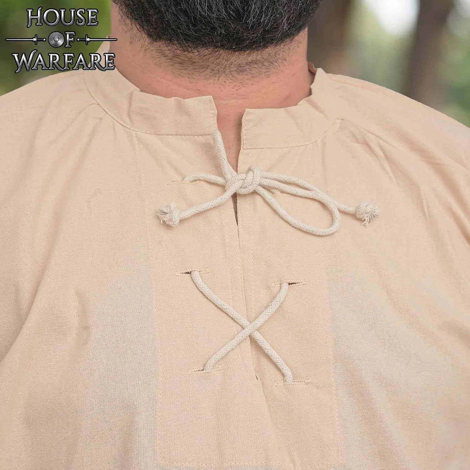 Men's Renaissance Shirt Medieval Pirate Tunic | Viking Shirt for Ren Faire, LARP, Cosplay & Reenactment