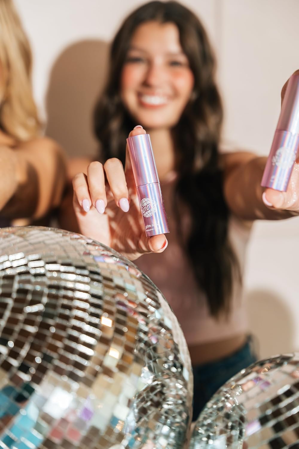 The Shimmee Stick- All-Clean Body Glitter Balm (Shimmee - Pink Iridescent Hue)