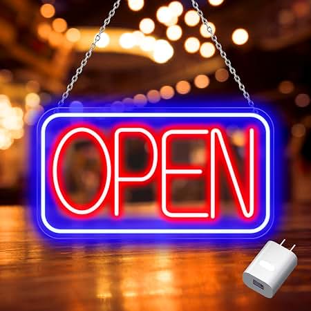 Amazon.com: Open Sign for Business, 16