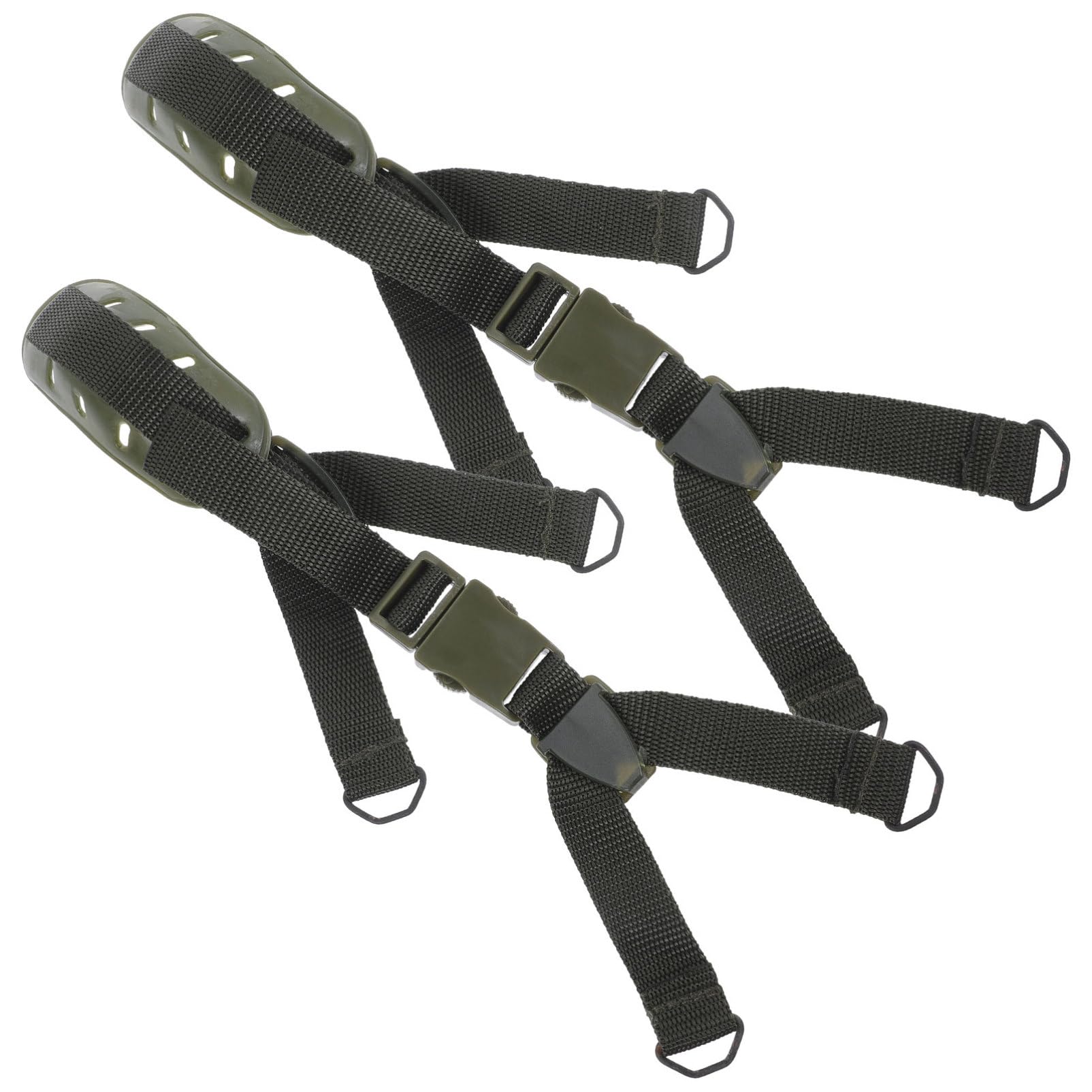 Operitacx Helm Kinnriemen Schutzhelmriemenverlängerung Kinnriemen Für Baumützen Schutzhelm-kinnriemen Für Hutband Hart Olive Green Plastik