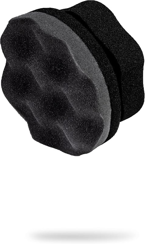 Pro Tire Hex Grip Applicator - Tire Shine Car Detailing Foam Sponge Tool | Car Cleaning Supplies After Car Wash leaner | for Vinyl Rubber & Trim Accessories | Wheel & Rim Cleaner
