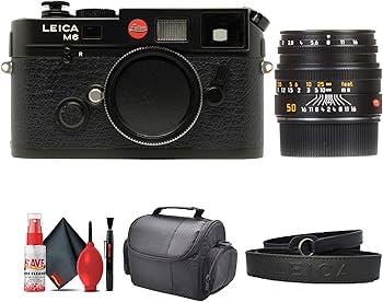 Amazon.com: Leica M6 Rangefinder 35mm Fully Mechanical Operation