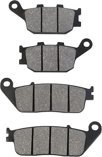 AHL Juego de pastillas de freno delanteras y traseras para Honda VTX1300 S RetroCRT 2003-2013 VTX1300 VTX 1300 CRS Retro 2003-2006 VT1300 CXA Fury