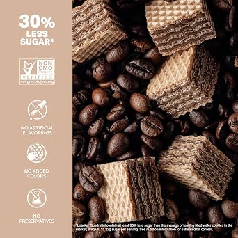 Loacker Cappuccino & Espresso Wafer Cookies 2-Pack Bundle
