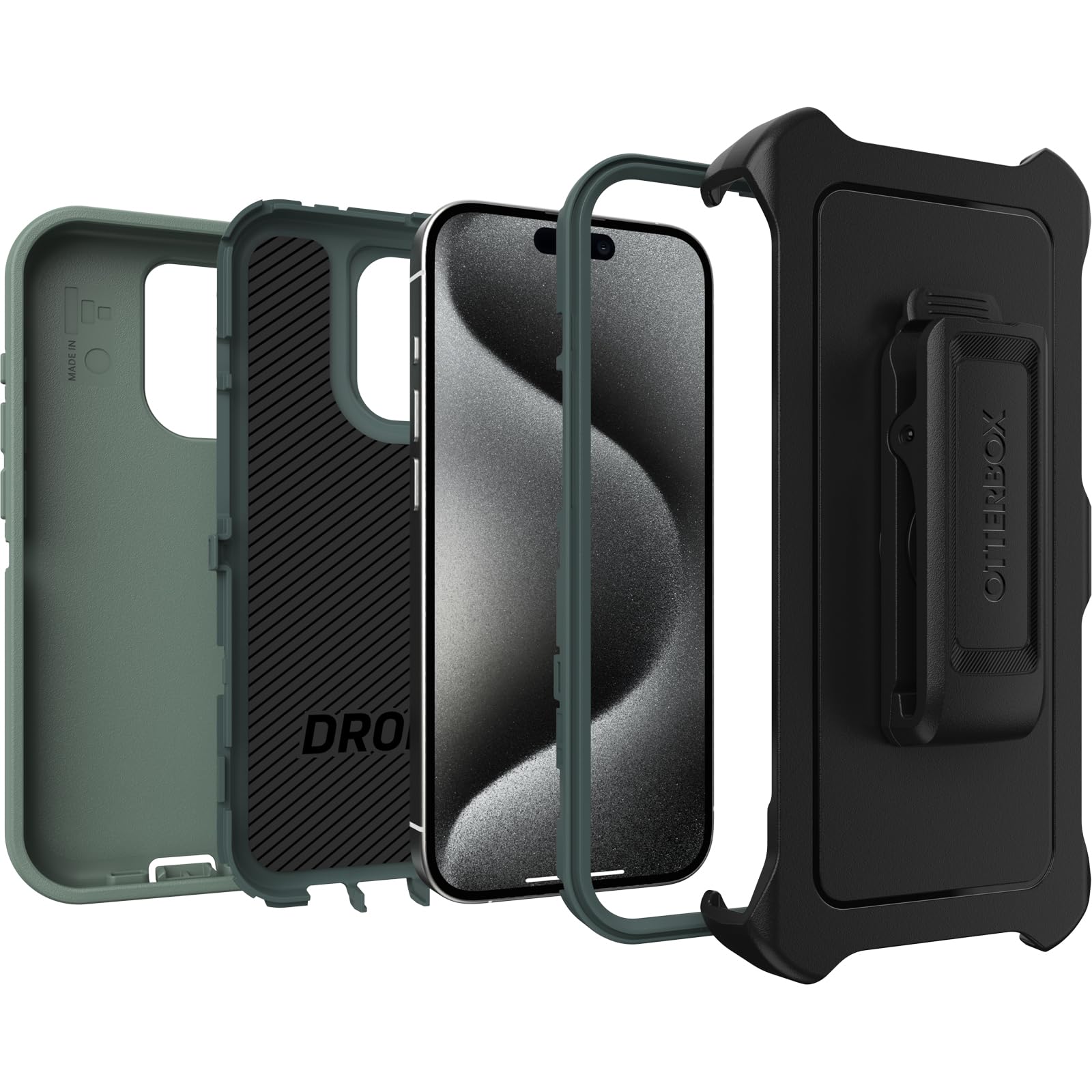 OtterBox DROP ブラック iPhone15 Pro用ケース OtterBox DROP ブラック iPhone15 Pro用ケース