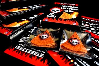 2 x Hottest Chip in the UK - Carolina Reaper Extreme heat UK - Box of two. Challenge