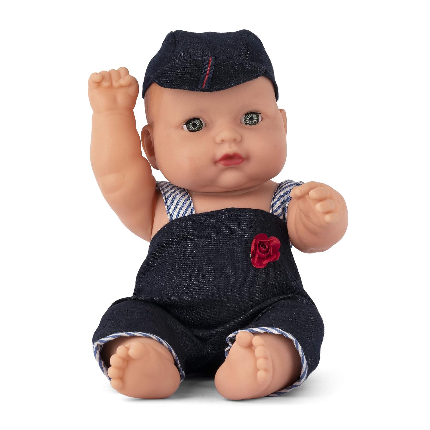 EL FIGO Soft Feel Squishy Cute Little Rubber Doll for Kids (Jean Dress Rotatable Legs Arms with Removable Clothes Set 31 cm) - Review, Price and Buying Guide