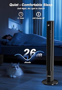 Amazon.com: Avamia Tower Fans for Bedroom, 85° Oscillating