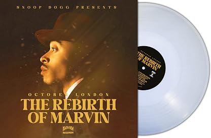 The Rebirth Of Marvin (Vinil Transparente, Edição Limitada) por October London, capa do álbum