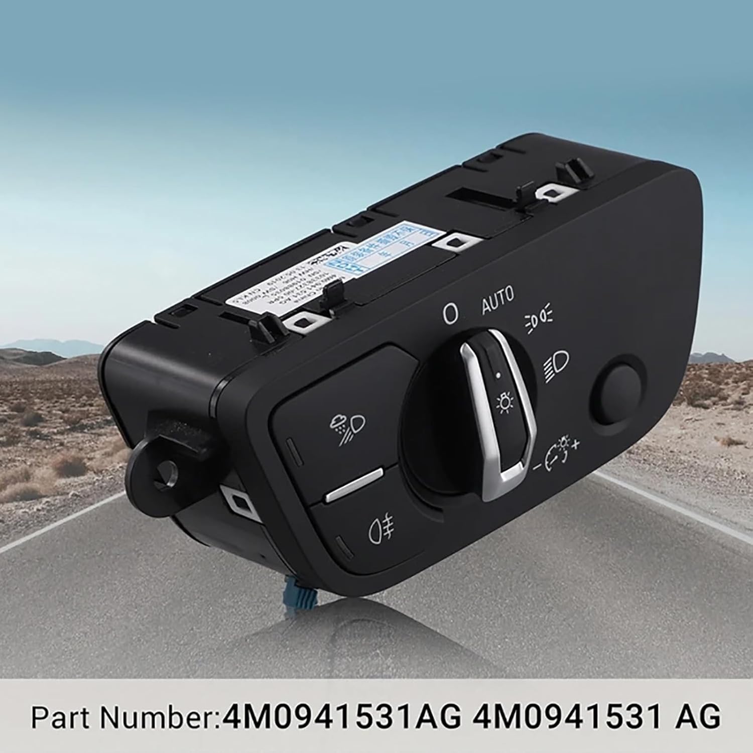 Car Front Headlight Switches 4M0941531AG 16939698 Replacement Auto Headlight Adjuster Switches 4M0941531AA