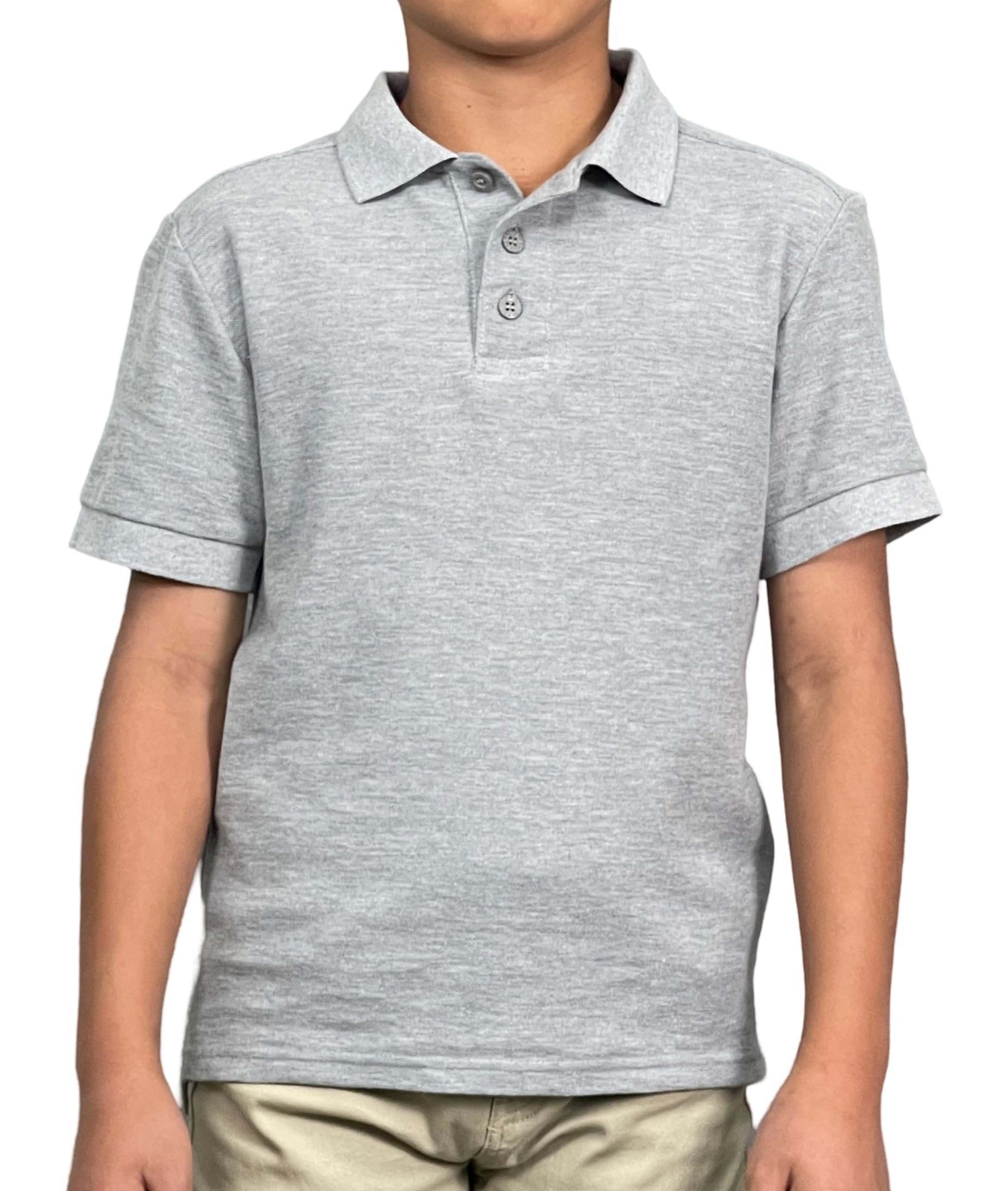 Access Unisex Kids' School Uniform Pique Polo