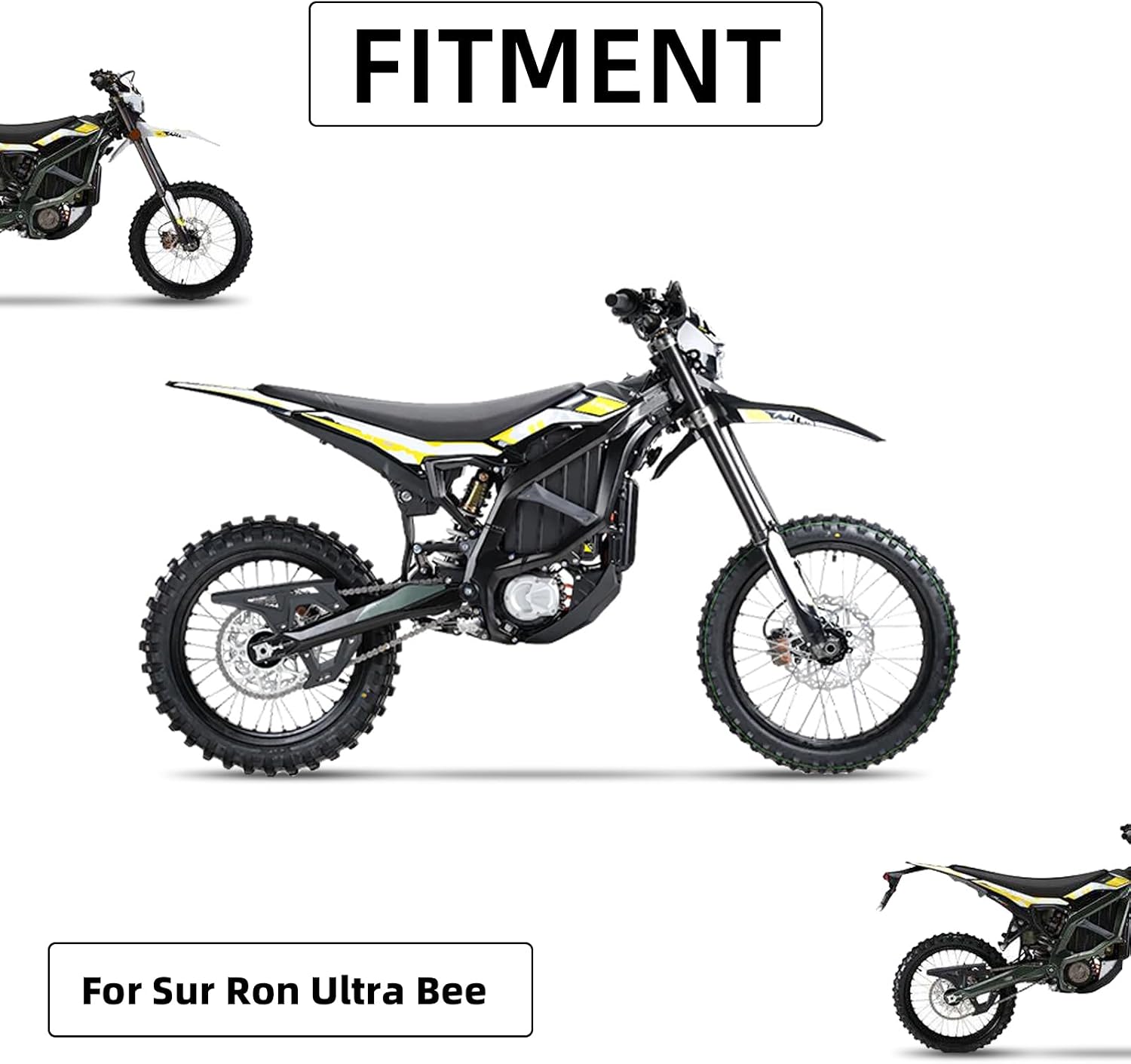 Front Fork Axle Nut for Surron Ultra Bee,Front Wheel Axle Nuts Screws for Dirt Bike Sur Ron Ultra Bee - Black