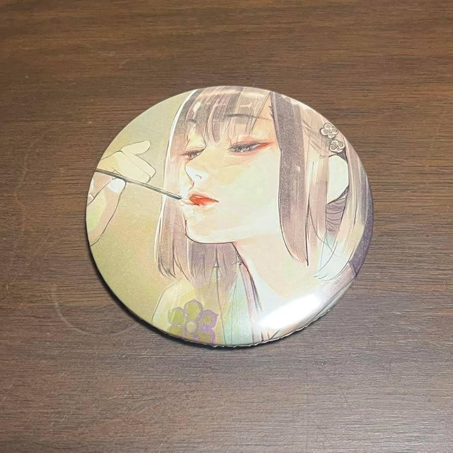 Amazon | 東京喰種:re collection缶バッジ 笛口雛実 62 | バッジ 
