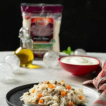 Reis Long Grain White Rice Osmancik, Cereal Bag for Pilaf & Meals, 2.2lbs