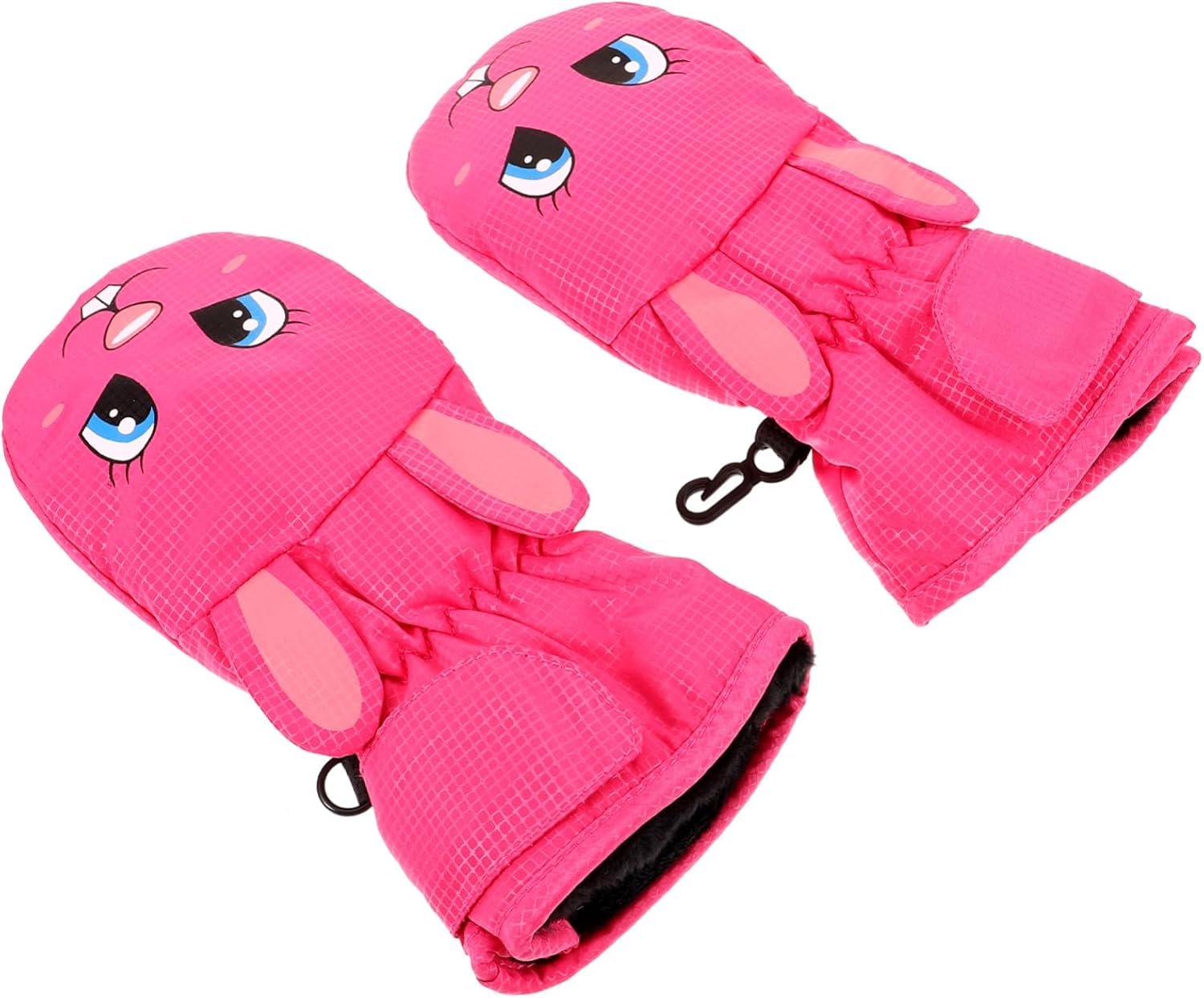 Didiseaon 1pair Boy Girl Ski Mittens Windproof Gloves for Boy Girl Lightweight Snow Mittens Full Palm Coverage Cute Cartoon Design for Boys and Girls Ages