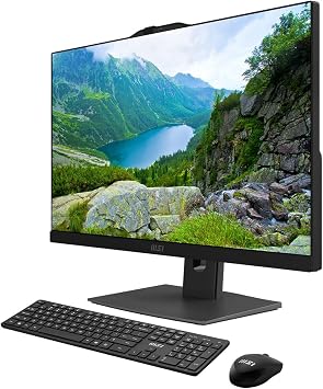 msi Modern 23.8 All-in-One Desktop Computer, FHD IPS Touchscreen, 10-core Intel Core 7 Processor 150U, 16GB DDR5, 1TB SSD, Wi-Fi 6E, HDMI, Webcam, Wireless KB&Mouse, Windows 11 Home
