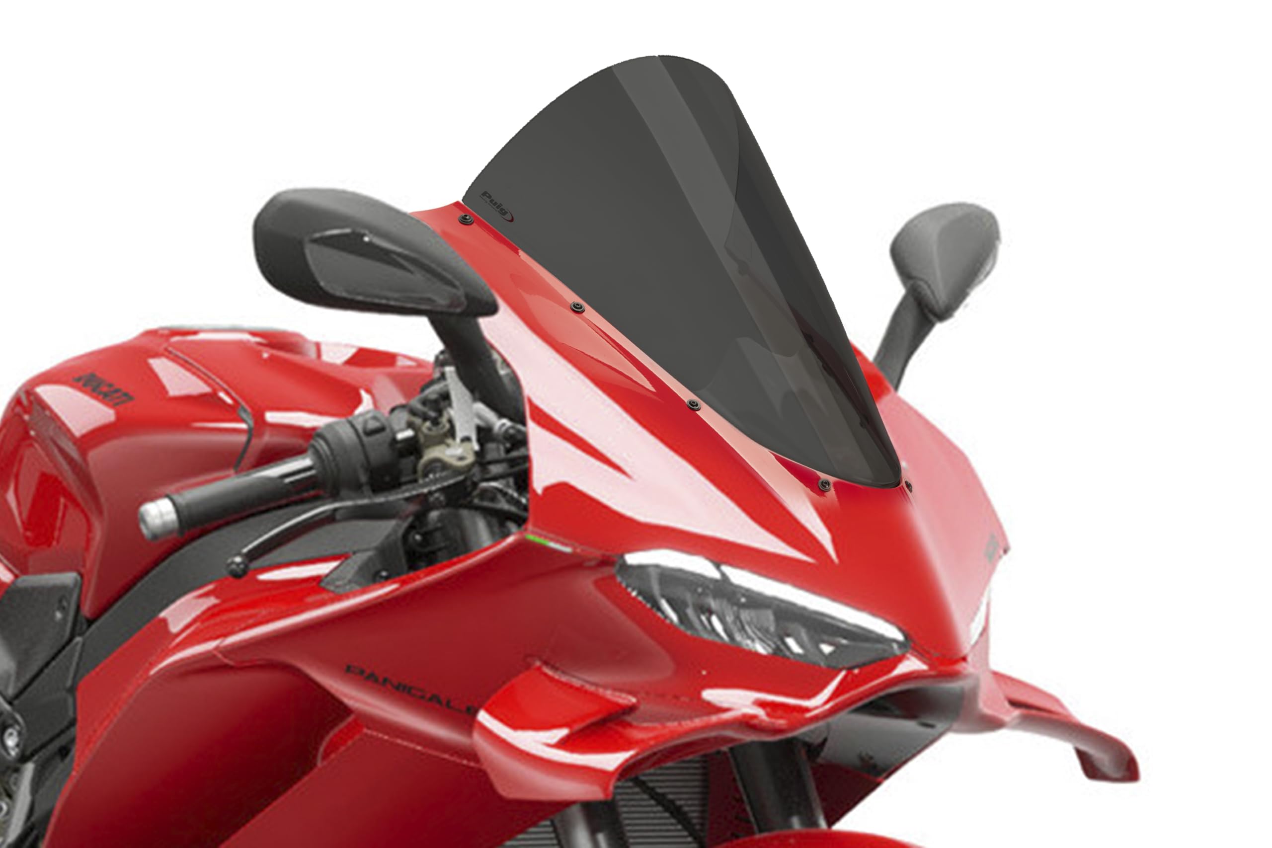 Puig Dark Smoke R-Racer Screen Ducati Panigale V4 S 2025