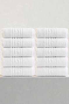 100l  Greek El Havlusu - 50x90 Cm, 225gr,%100 Pamuk, Spa Ve Otel Havlusu, G nl k Kullan ma Uygun